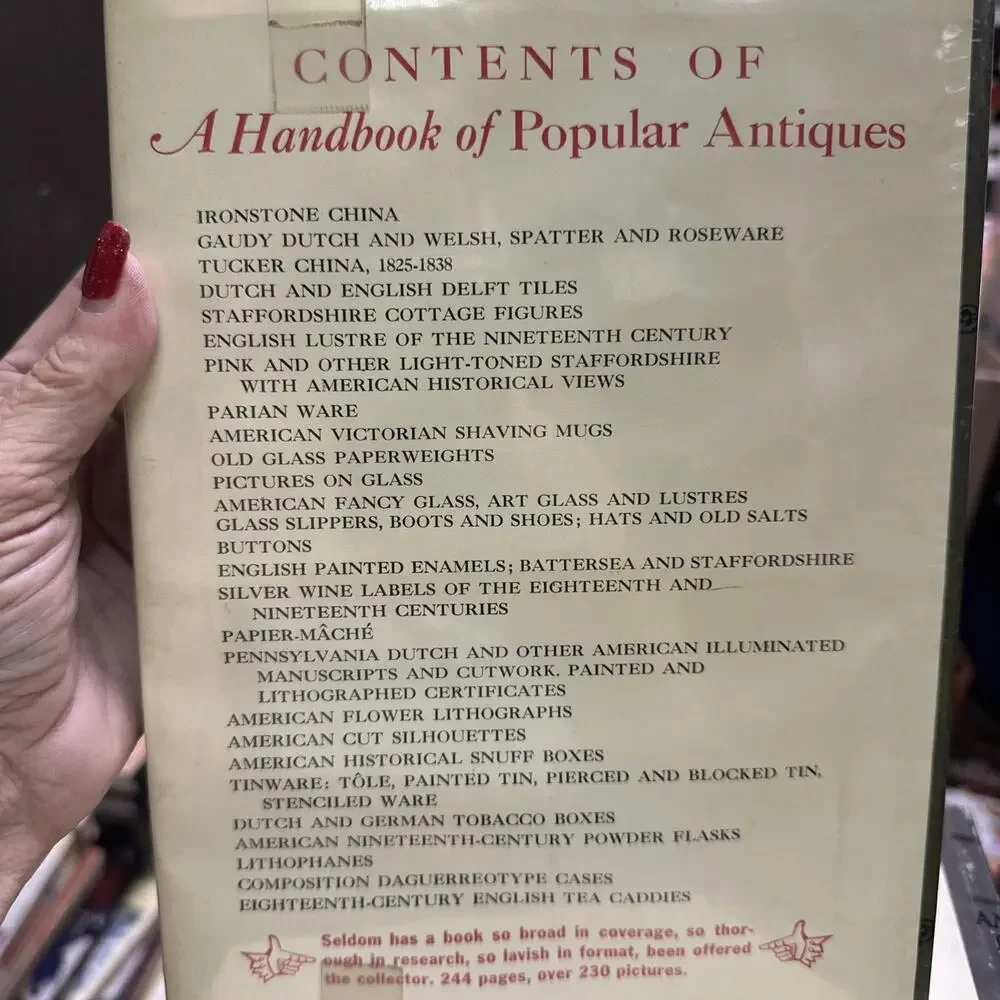 A Handbook of Popular Antiques by Katharine Morrison McClinton - 1946 Vintage‎